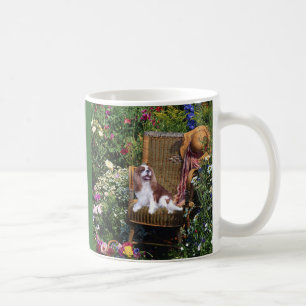 Unbekümmerte Königcharles Spaniel-Tasse Tasse