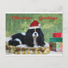 Unbekümmerte Weihnachtskarte Feiertagspostkarte