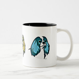 Unbekümmerter König Charles Mug Zweifarbige Tasse