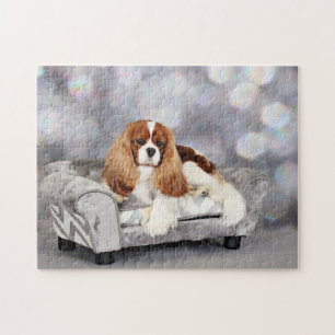 Unbekümmerter Königcharles Spaniel - Ethan Puzzle