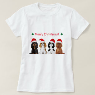 Unbekümmerter Königcharles Spaniel-Feiertags-T - T-Shirt
