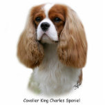 Unbekümmerter Königcharles Spaniel Freistehende Fotoskulptur<br><div class="desc">Dieser einzigartige Entwurf ist von einer Vorlage unterzeichneten Fotografie eines unbekümmerten Königcharles Spaniel,  genommen von führendem Tierphotographen Michael M Trafford.</div>