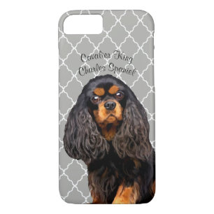 Unbekümmerter Königcharles Spaniel-Handy-Fall iPhone 8/7 Hülle