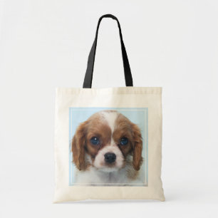 Unbekümmerter Königcharles Spaniel-Welpe Tragetasche