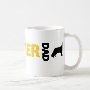 Unbekümmerter netter Charlesspaniel-Vater Tasse