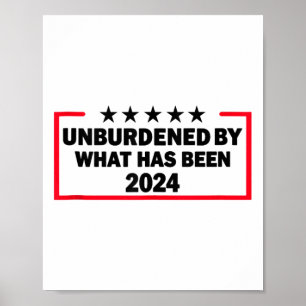 Unbelastet durch den Sieg Trumps 2024 als Poster