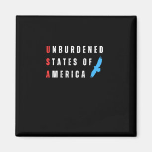 Unbelastete Staaten Amerikas Magnet