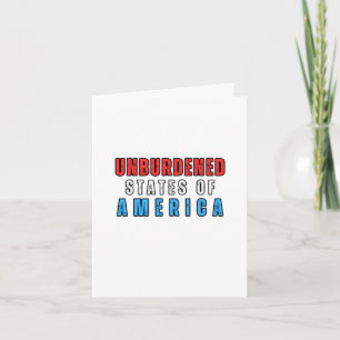 Unbelastete Staaten aus Amerika Karte
