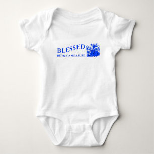 Unbemessen gesegnet baby strampler