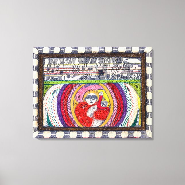 Unbenannt (0952) | Adolf Wolfli | Leinwanddruck (Vorderseite)