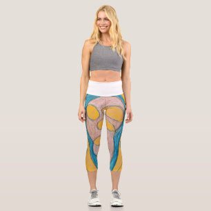 Unbenannt, 1908 von Hilma af Klint Capri Leggings