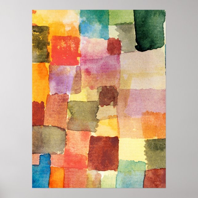 Unbenannt (1914) von Paul Klee Poster (Vorne)