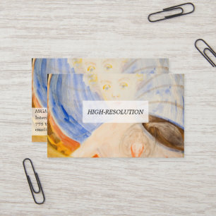 Unbenannt, 1934 von Hilma af Klint Visitenkarte
