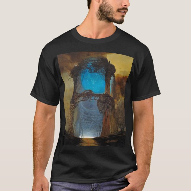 Unbenannt (Das Portal) von Zdzisław Beksiński T-Shirt (Vorderseite)