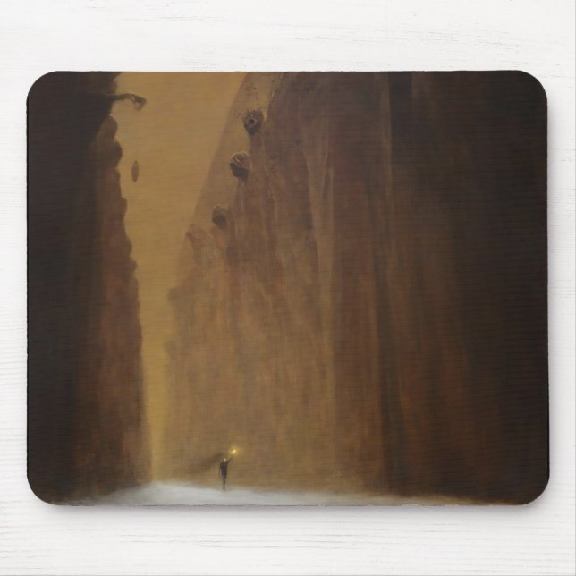 Unbenannt (Death Valey) von Zdzislaw Beksinski Mousepad (Vorne)