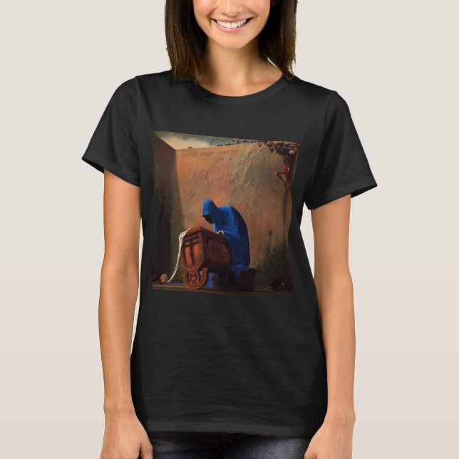 Unbenannt (Der Buchhalter) von Zdzislaw Beksinski T-Shirt (Vorderseite)