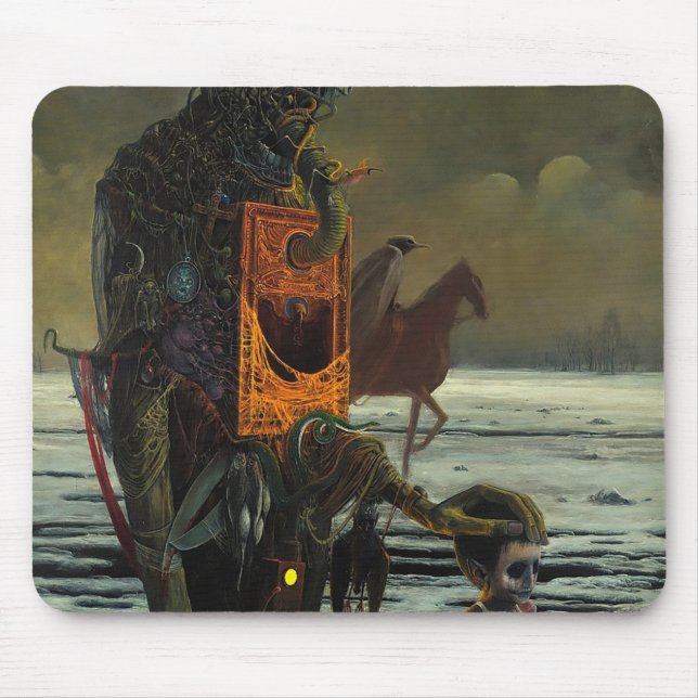 Unbenannt (Guide) von Zdzislaw Beksinski Mousepad (Vorne)