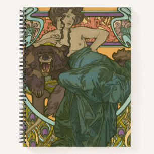 Unbenannt nach Alphonse Mucha (1902) Notizbuch