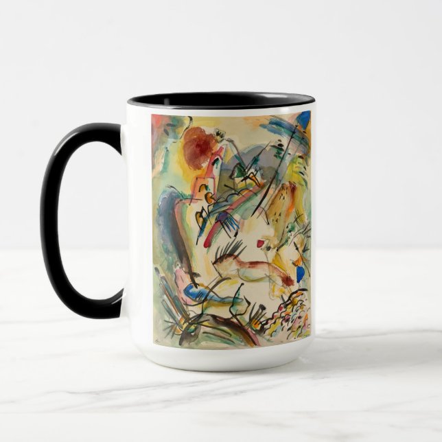 Unbenannt nach Wassily Kandinsky 1915 Tasse (Links)