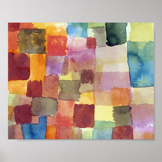 Unbenannt : Paul Klee 1914 Poster (Vorne)