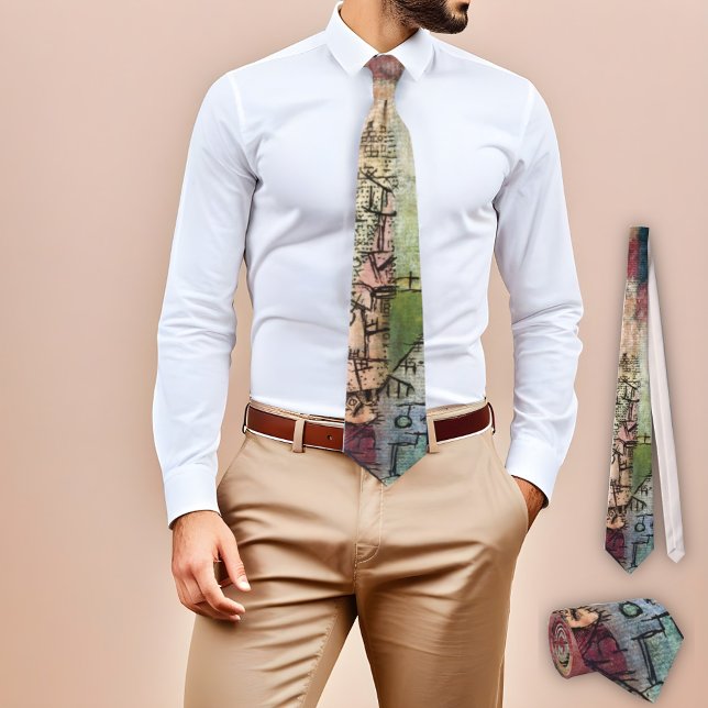 Unbenannt unter dem Titel 2 von Paul Klee, Abstrak Krawatte (Von Creator hochgeladen)