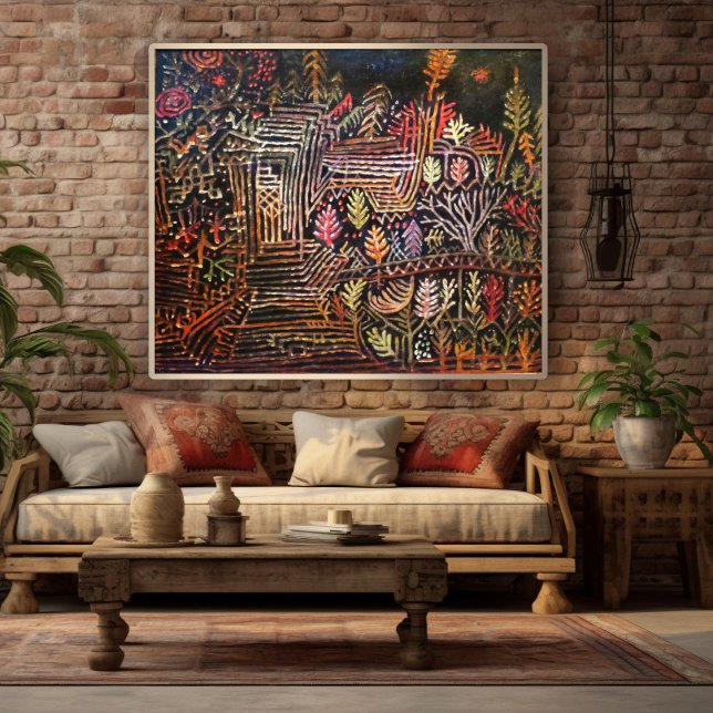 Unbenannt (Wiederaufbau) von Paul Klee 1926 Poster (Von Creator hochgeladen)