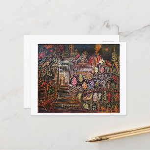 Unbenannt (Wiederaufbau) von Paul Klee 1926 Postkarte