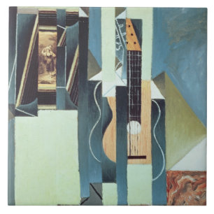 Unberechtigt (Öl auf Leinwand) Fliese