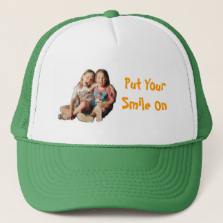 unberechtigt, setzen Sie YourSmile an Truckerkappe