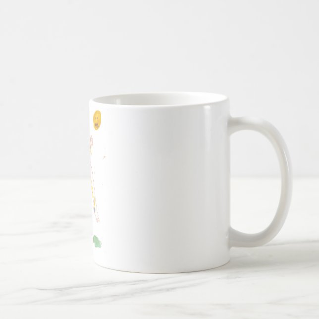 Unberechtigte Frau und Sun Kaffeetasse (Rechts)