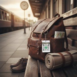 Unberührbare Transaktionen leicht gemacht - QR-Cod Schlüsselanhänger