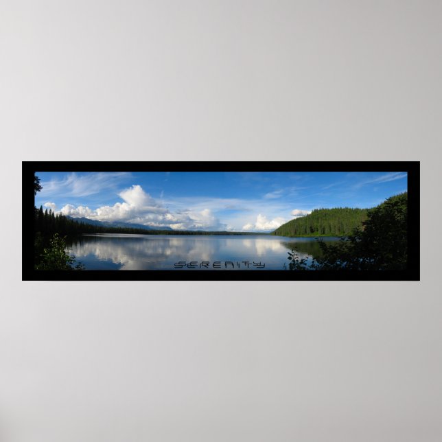 Unberührte Ruhe Poster (Vorne)