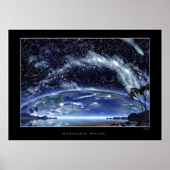 Unberührte Welten Poster (Vorne)