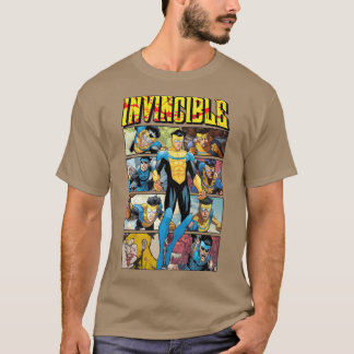 Unbesiegbar Comic Retro vintage T-Shirt