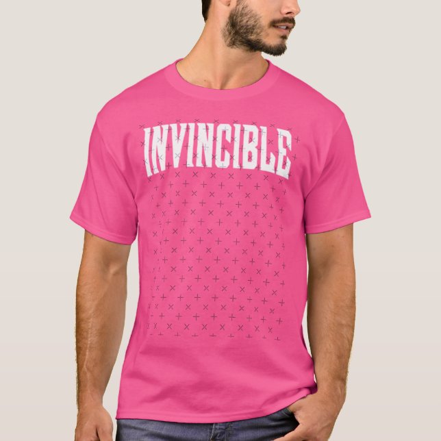 Unbesiegbar Comic vintage Freunde T-Shirt (Vorderseite)