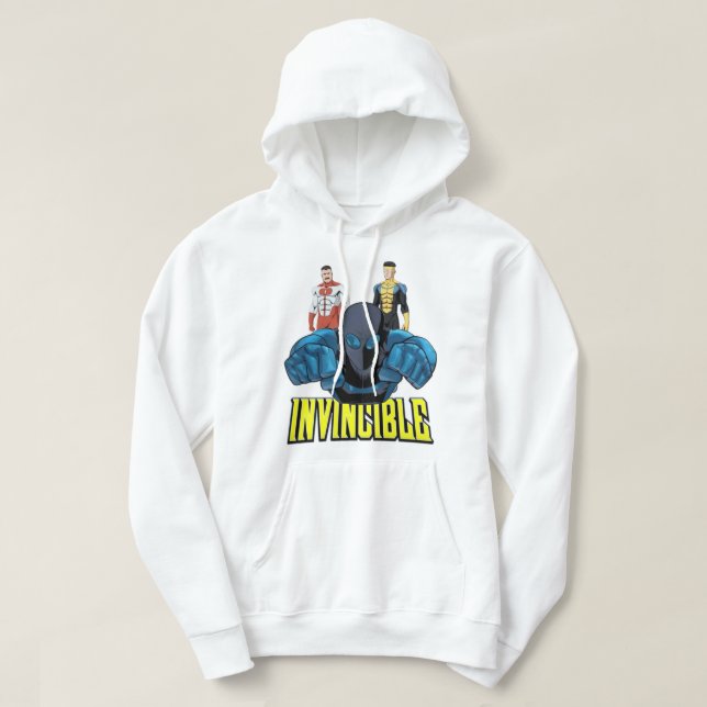 Unbesiegbar  hoodie (Design vorne)