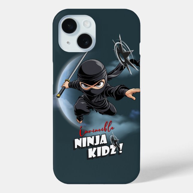 Unbesiegbare Ninjakinder | Case-Mate iPhone Hülle (Rückseite)