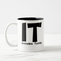 Unbesiegbare Techie Computer-Informationstechnolog