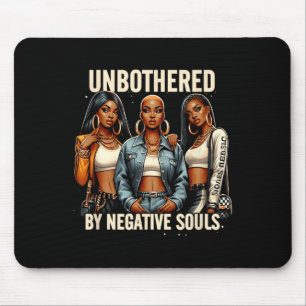 Unbesonnen von Negative Souls Black History Cowgir Mousepad