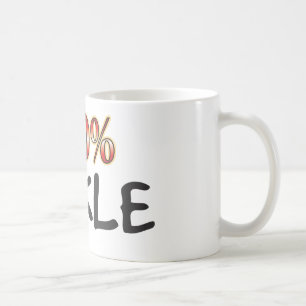 Unbeständige 100 Prozent Tasse