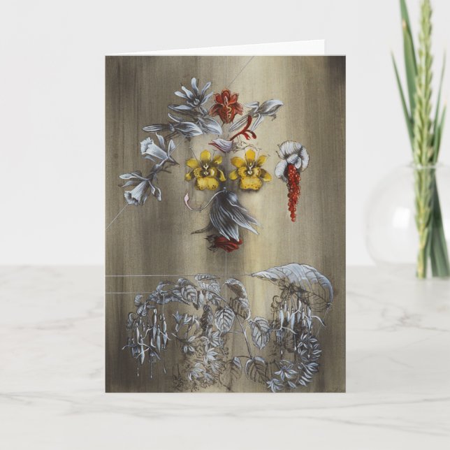 Unbetiteltes Gesicht Karte (Vorderseite)