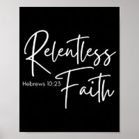 Unbeugsamer Glaube Hebräer 10-23 Bibel Schrift für
