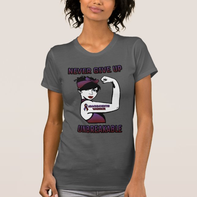 UNBEWAHRBAR... Arachnoiditis T-Shirt (Vorderseite)