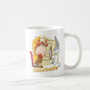 "Unbewievable" Barber BUGS BUNNY™ & Elmer Fudd Kaffeetasse