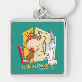 "Unbewievable" Barber BUGS BUNNY™ & Elmer Fudd Schlüsselanhänger