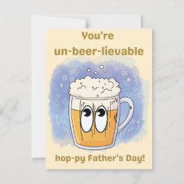 Unbewohnbar - Limited Vatertag Edition Postkarte