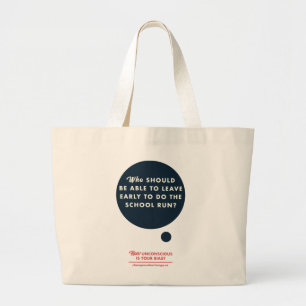 Unbewusste schräge Tasche
