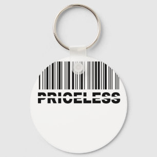unbezahlbarer Barcode Schlüsselanhänger