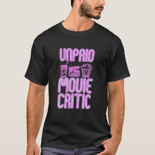 Unbezahlter Filmkritiker für Filmfans entwirft T-Shirt
