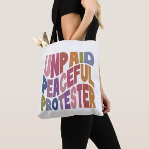 Unbezahlter friedlicher Protestierender, Retro Soz